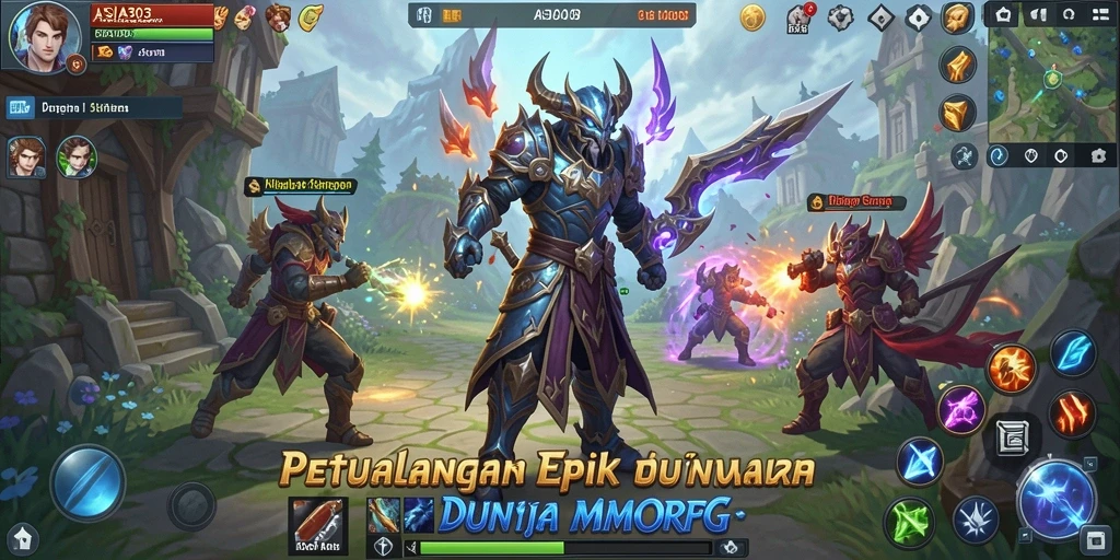 Tampilan permainan ASIA303 dengan aksi pertarungan yang seru.