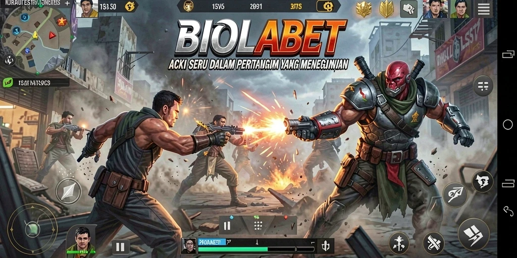 Tampilan menegangkan dari pertarungan di BIOLABET.