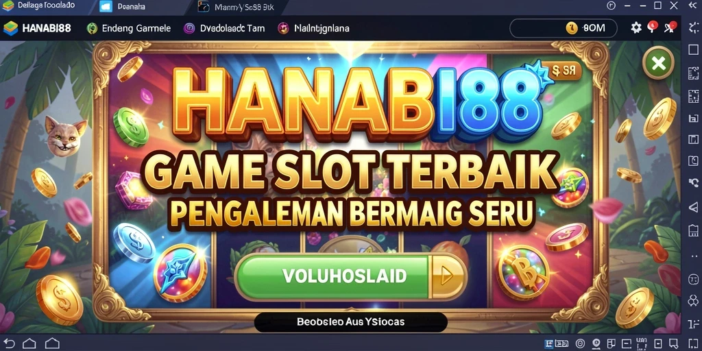 Tampilan gameplay Slot yang menawan di HANABI88.