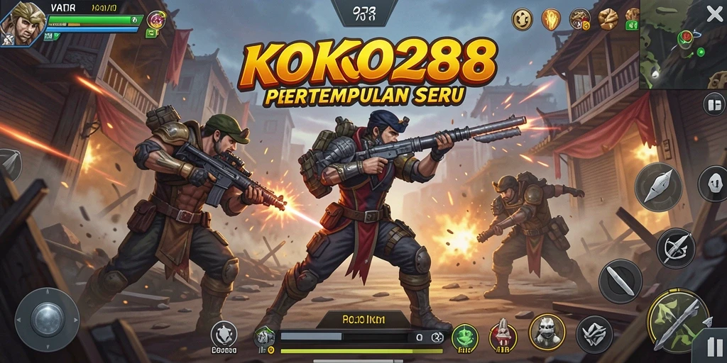 Gameplay KOKO288 yang penuh aksi dan seru.