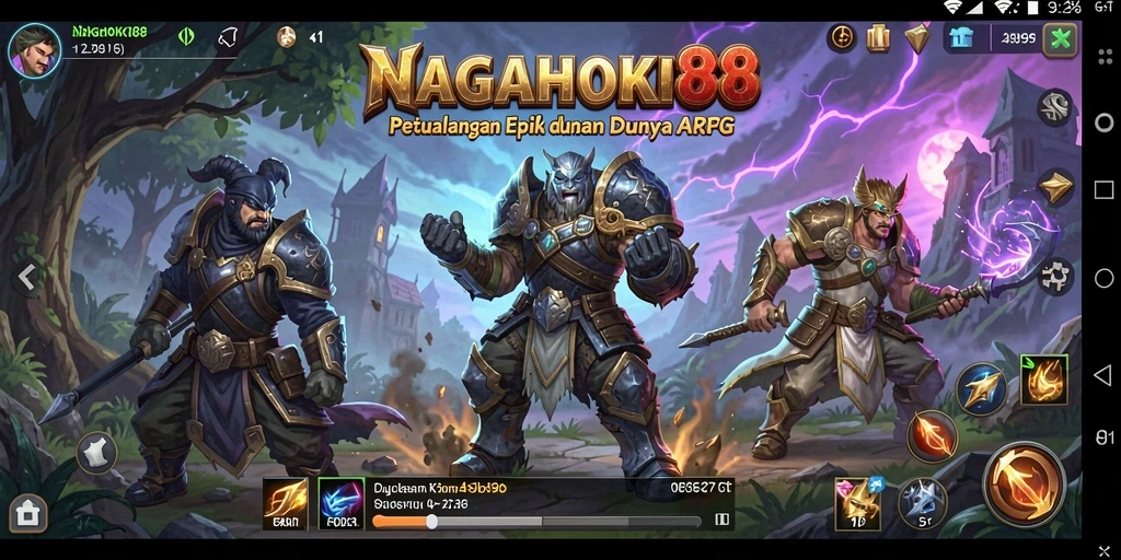 Tampilan seru gameplay NAGAHOKI88 yang penuh aksi dan petualangan.