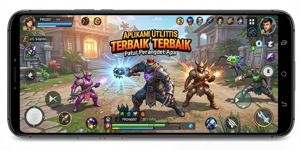 Tampilan antarmuka PRG007 dengan fitur utilitas unggulan.