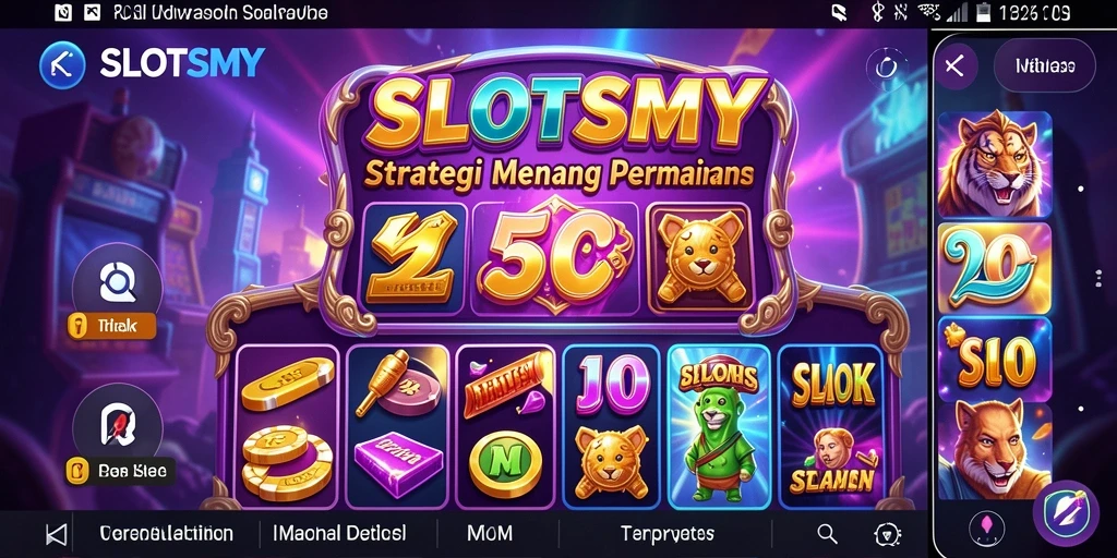 Tampilan menarik dari gameplay SLOTSMY dengan elemen strategi yang kuat.