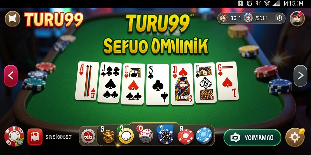 Tampilan gameplay seru dalam TURU99 dengan grafis yang menarik.