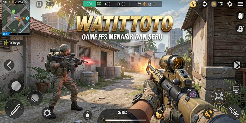 Screenshot dari gameplay WATITOTO yang menegangkan dan seru.